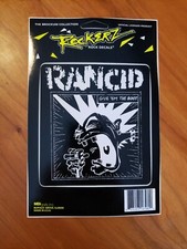 Rancid Sticker Decal NOS Brockum