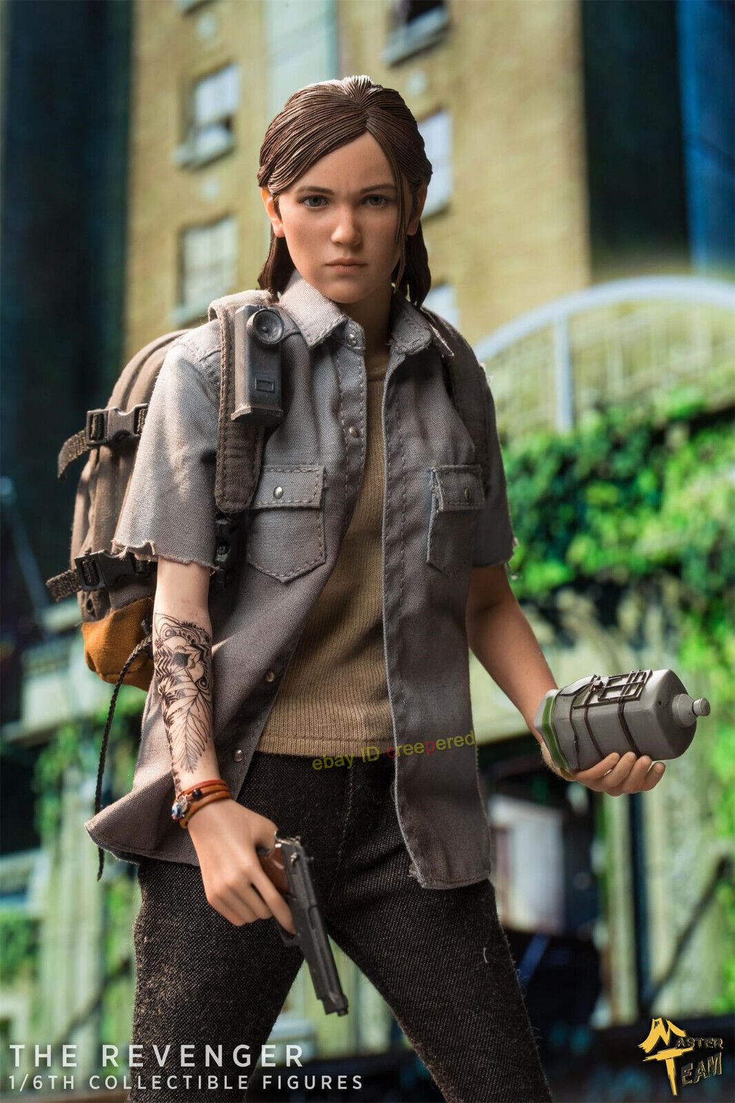 Boneco Bloco Montar Ellie The Last Of Us - Stocktoys