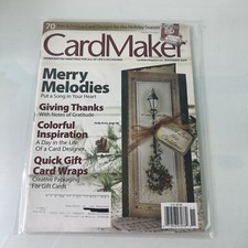 CardMaker Magazine November 2009 70 Festive Designs  Winter  Thanksgiving