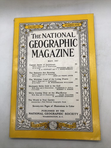The National Geographic Magazine May, 1957