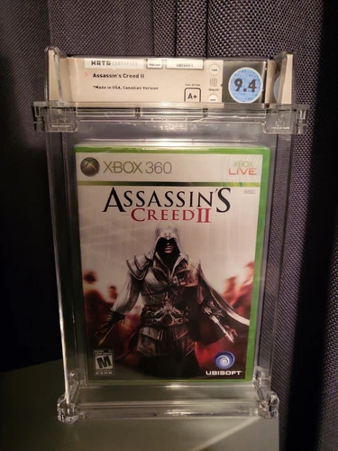 Assassins Creed 2 9.4 A+ WATA Xbox 360 Sealed. First Print