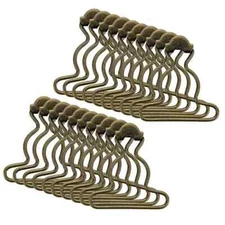 Lusofie 20Pcs Dungaree Suspender Clips Overall Buckles 1.5 Inch Wide Bottom