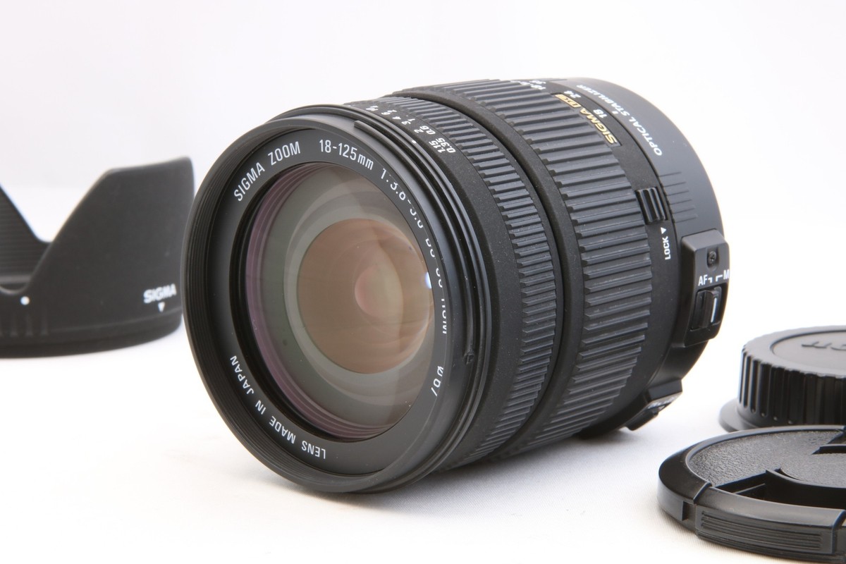 Excellent++++] Sigma 18-125mm f/3.8-5.6 AF DC OS HSM for Canon