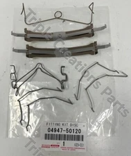 Toyota Genuine 04947-50120 Fitting Kit Disc Front 0494750120 OEM