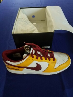 custom redskins shoes