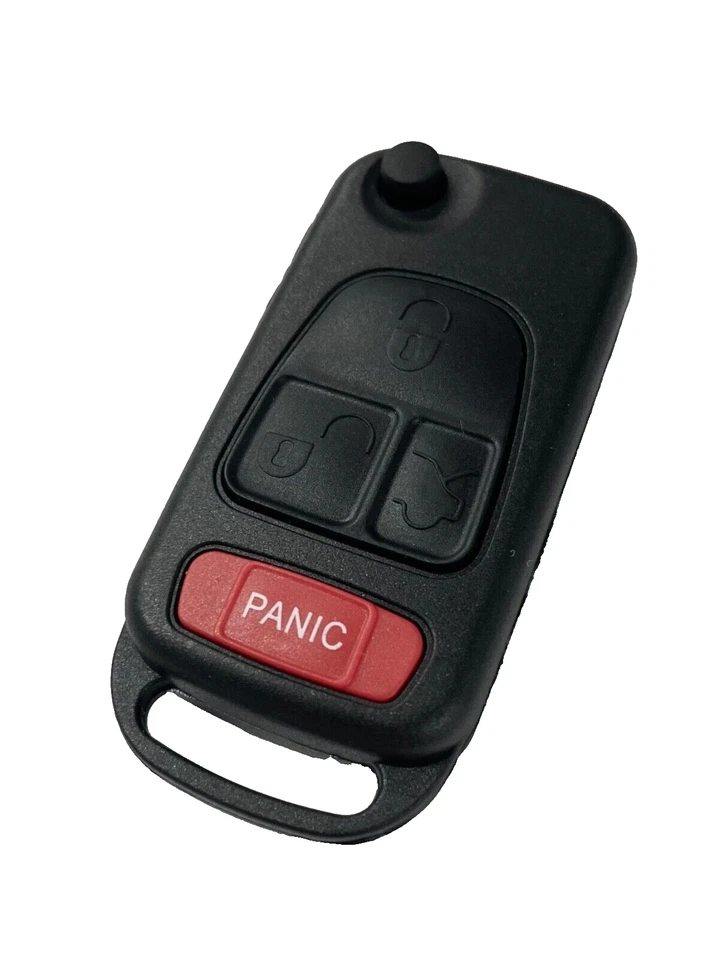 OEM ELECTRONIC 4 BUTTON REMOTE FLIP KEY FOB FOR 1998-2005 MERCEDES BENZ ML CLASS - Image 2 of 4