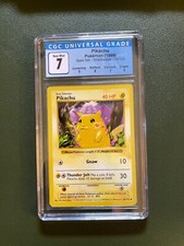 Pikachu Shadowless graded red cheeks