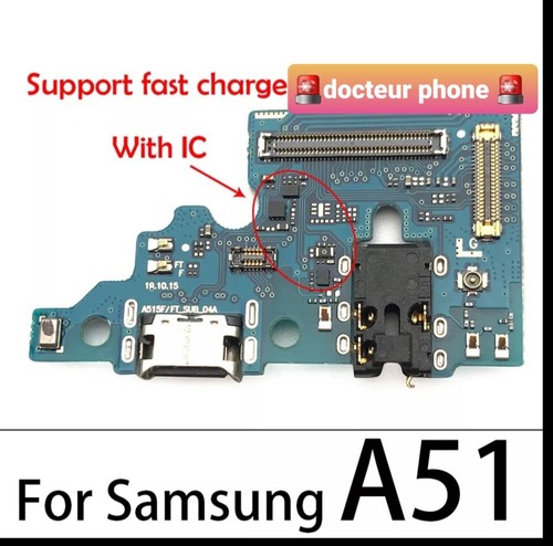 Connecteur De Charge D Origine Usb Micro Jack Pour Samsung Galaxy A51 A515f Ebay