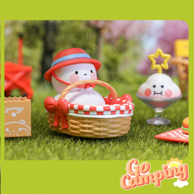 POP MART x BOBO & COCO Go Camping Series Picnics mini figure mori food blind box