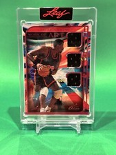 2023 Leaf Art Of Sport Patrick Ewing Work Of Art Patch /8 Encased Knicks HOF