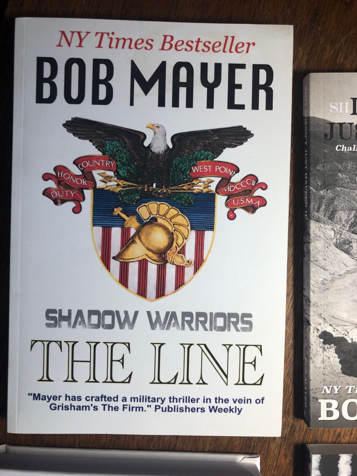 The Line.  Trade Paperback. New. Signed by author, rare cover