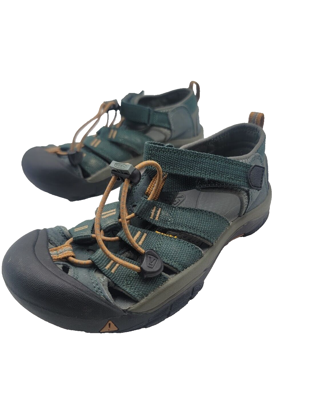 Scarpe da pescatore Keen Youth's taglia 3 Newport H2 impermeabili verde acqua