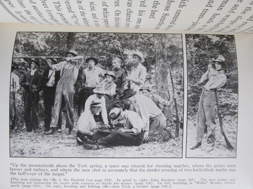 1922 Cowan SERGEANT YORK AND HIS PEOPLE Rare First Edition in Dust Jacket WWI Bk - Picture 7 of 12