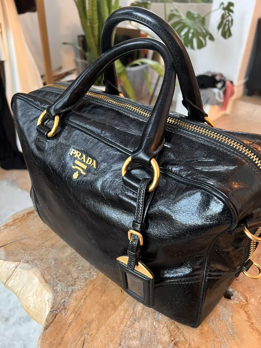 Prada clearance bauletto bag