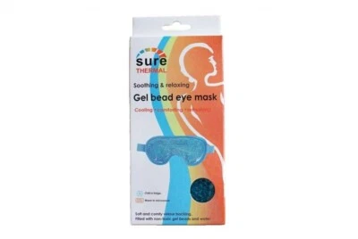 Sure Thermal Gel Bead Refresh Eye Mask –Relaxing Gel Headache Relief Cooling Gel