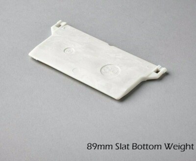 50 x VERTIKALJALOUSIEN BODENGEWICHTE FÜR 3,5'' (89mm) REPARATUREN & ERSATZTEILE 