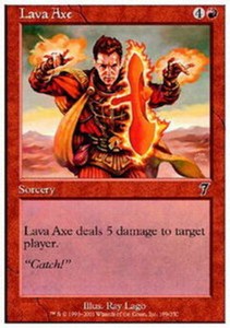 Lava Axe x4 - 7th Edition - NM-Mint, English - 7th Edition