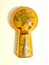 vintage Poll Parrot Shoes advertising whistle-  "Star Brand Shoes are Better"