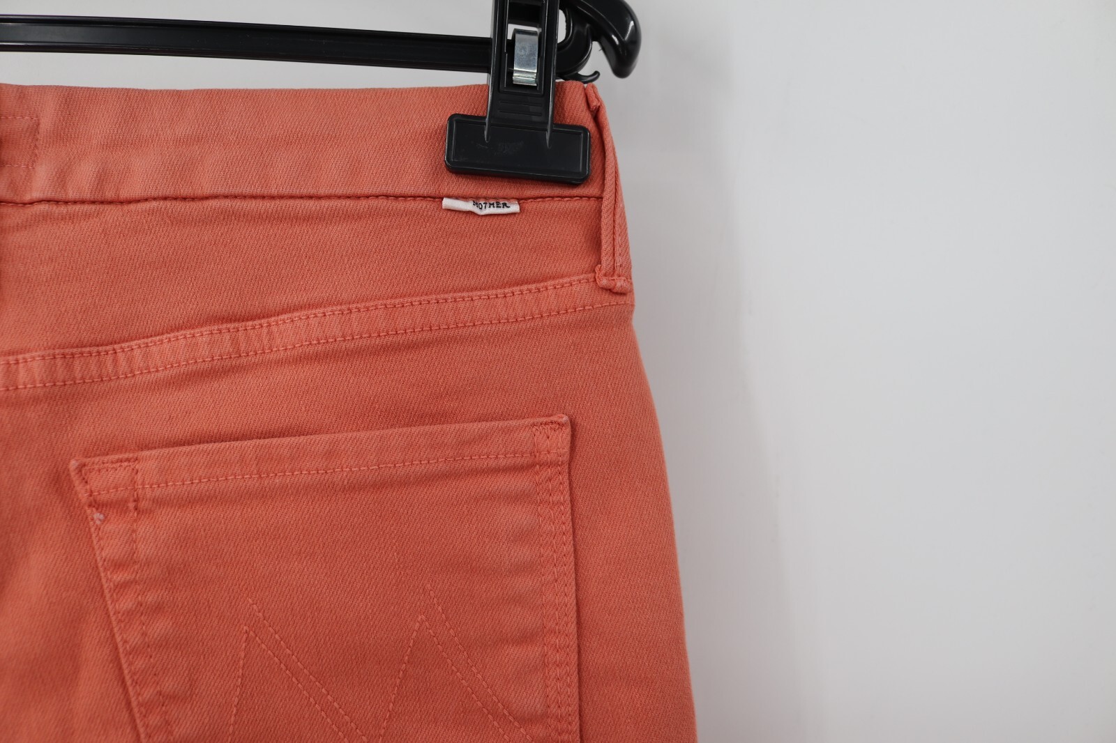 mother jeans Womens 27 The Looker crop play date mango stretch pockets thumbnail 4