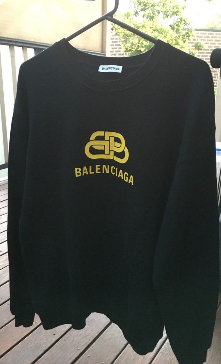 Crewneck Balenciaga Logo Balenciaga Bb Sweater Balenciaga
