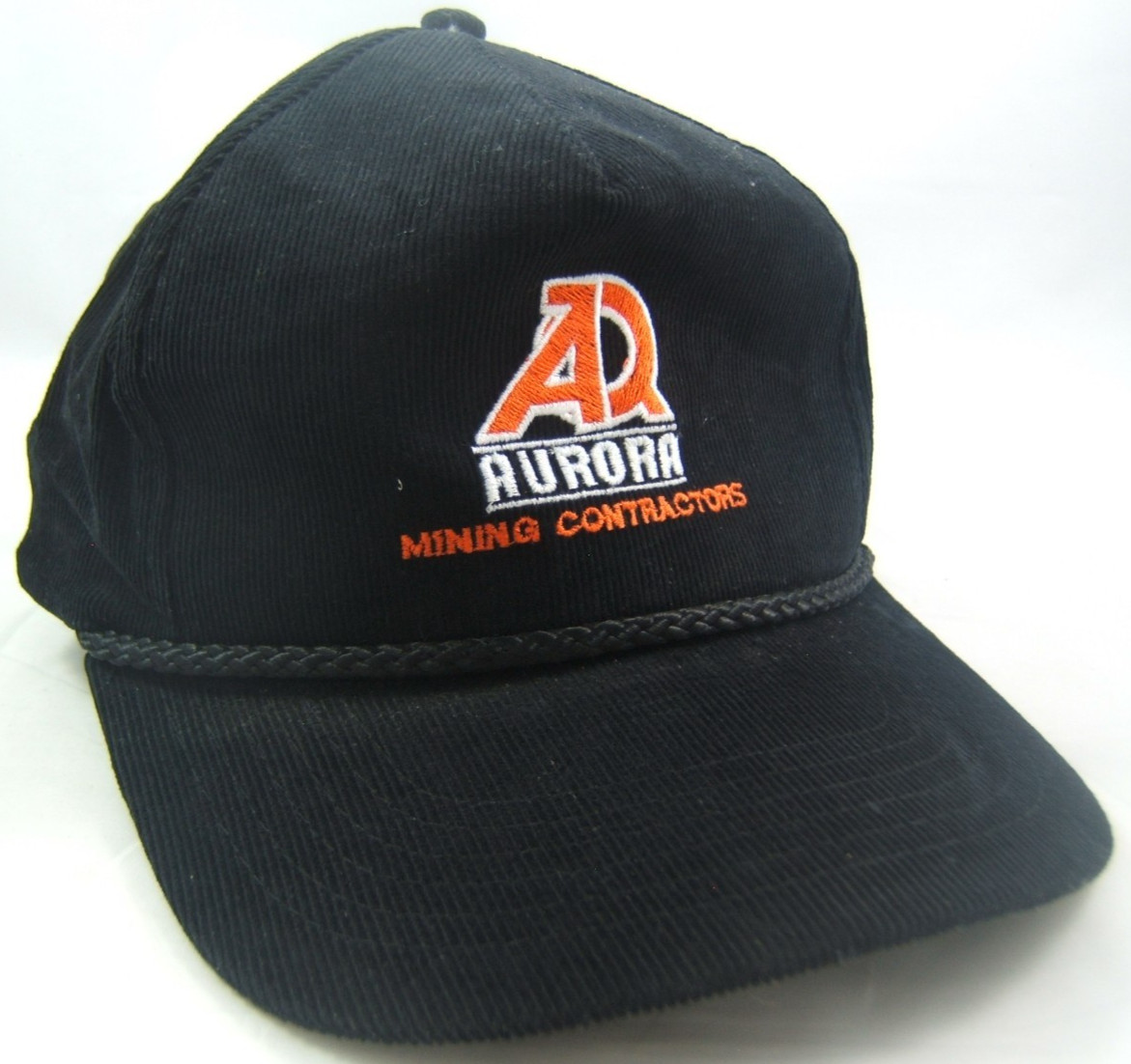 Aurora Mining Contractors Hat Black Snapback Base… - image 1