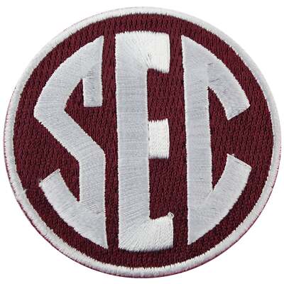 Sec Southeaastern Konferenz Team Football Trikot Uniform Patch Texas A&M Aggies