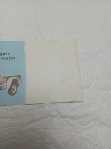 1964 Jeep Gladiator Sales Brochure - Vintage Fc2 - Picture 2 of 7