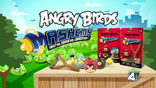 Angry Birds Mash'ems Squishy Figures 2 Per Pack - Picture 1 of 5