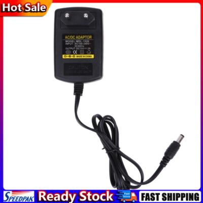 DC15V 2A Adapter AC 100V-240V, DC 15V Konverter Adapter DC 5.5 * 2.5 mm (AU/EU/U