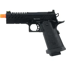Vorsk Hi-Capa 4.3 GBB Black - Gas Blow Back Airsoft Pistol - 295 fps