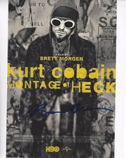 DIRECTOR BRETT MORGEN SIGNED 8x10 PHOTO COA COBAIN MONTAGE OF HECK DOCUMENTARY