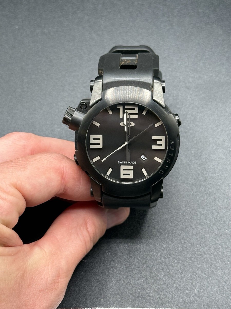 Oakley Kill Switch Stealth w/Black Dial Watch | eBay