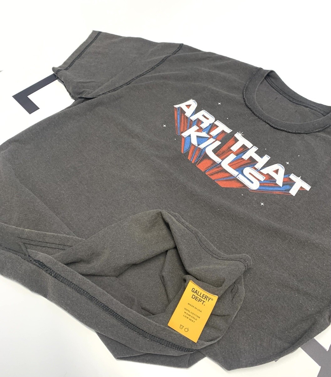 Gallery Dept. ATK Charcoal Black Space Reversible T-Shirt