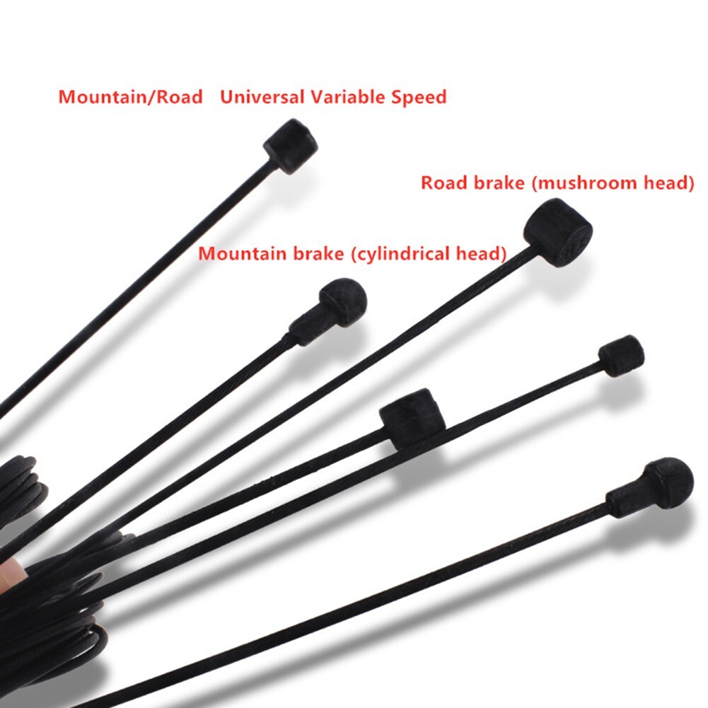 Premium Complete Brake Gear Cable Set for Bicycles Stainless Steel/PTFE