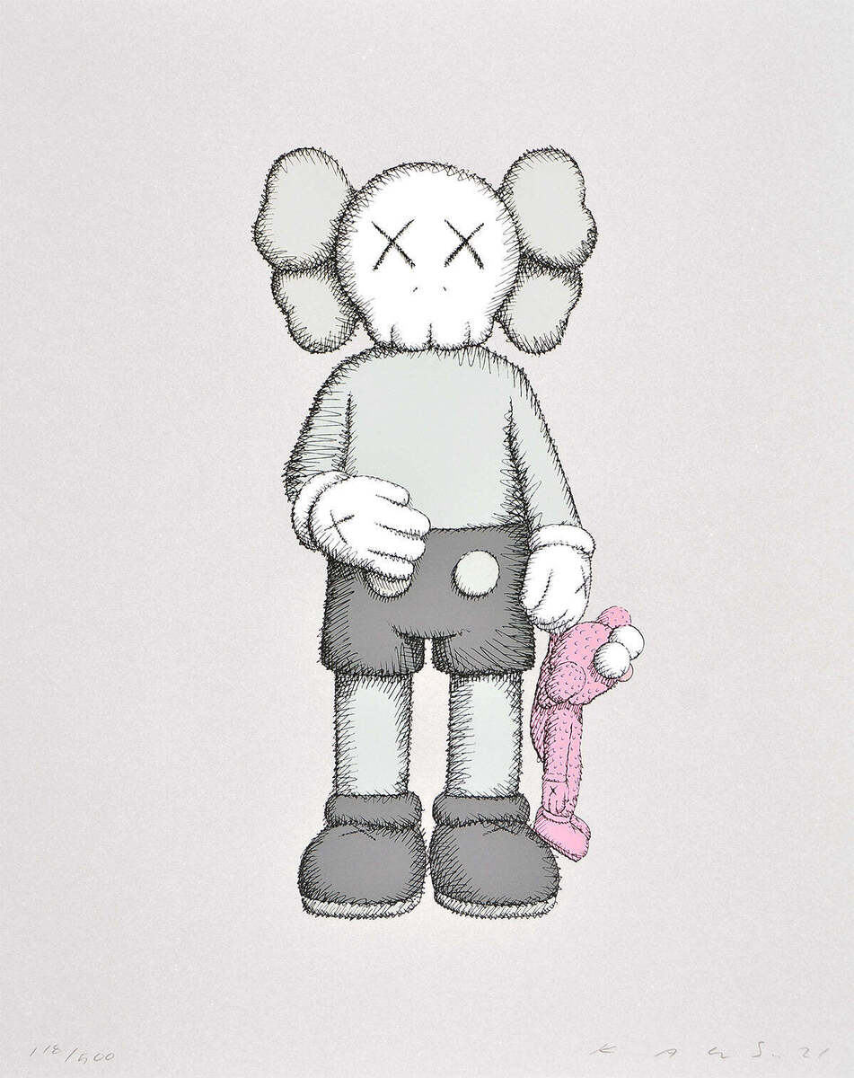 KAWS - SHARE. Limited edition, hand signed. Modern, Urban KAWS - SHARE. Limited edition, hand signed. Modern, Urban