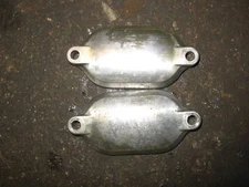 75 HONDA XL350 XL 350 K1 VALVE ADJUSTER COVERS *