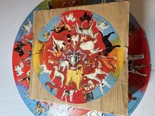 Vintage Springbok Prize Dogs Wood Jigsaw Puzzle Shelf Collection Complete 1966