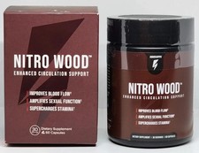 Inno Supps Nitro Wood Circulation Support 60 Capsules New Sealed Exp.. 03/2027