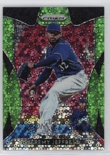 2019 Panini Prizm Lime Green Donut Circle Prizm 35/199 Jeremy Jeffress #86 10k8