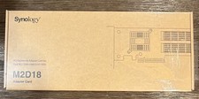 Synology M2D18 PCI Express Adapter Card Dual M.2 SSD Support for Synology NAS