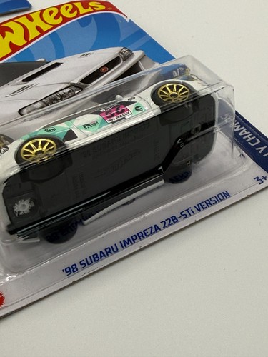 2022 Hot Wheels Rally Champs 4/5 Treasure Hunt '98 Subaru Impreza 22B-STi - Picture 2 of 3