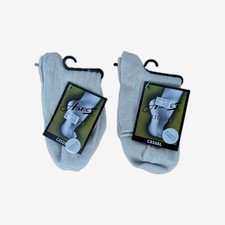 VTG 2 Pairs Hanes USA Socks for Women's Size 6-10 Tan Dress Lycra NWT