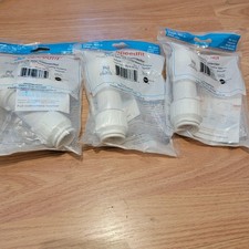 3x JG Speedfit 3/4" CTS Slip Connector R504291 Hot Cold Water UK John Guest New