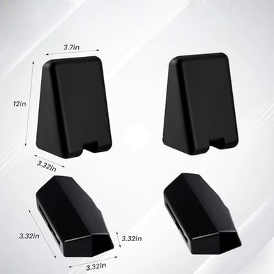 防具 333 4PCS L85-6081 L85-6082 Hood Bumper Support For Peterbilt 567 579