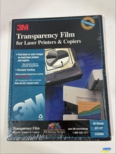 3M CG5000 Transparency Film for Laser Printers  Copiers 8.5x11 50 Sheets