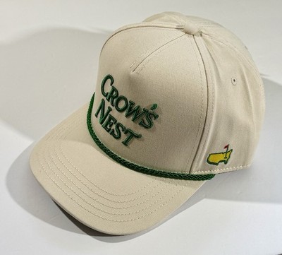 2026 Masters Tournament Performance Crows Nest Rope Hat!!??? 2026 Masters Tournament Circle Logo Rope Golf Hat Augusta  main image 3