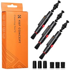 Lens Pen Set 3 Pieces Camera Cleaning Pen Double Head