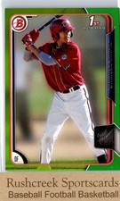 2015 Bowman Draft #54 Blake Perkins 1st Bowman /99 Green