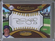 2007 Sweet Spot Signatures Ball Gold Stitching Ink 14/99 Rich Hill Auto 0b2