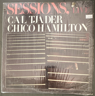 Calliope Cal Tjader & Chico Hamilton - Sessions, Live CAL 3011 1976 LP